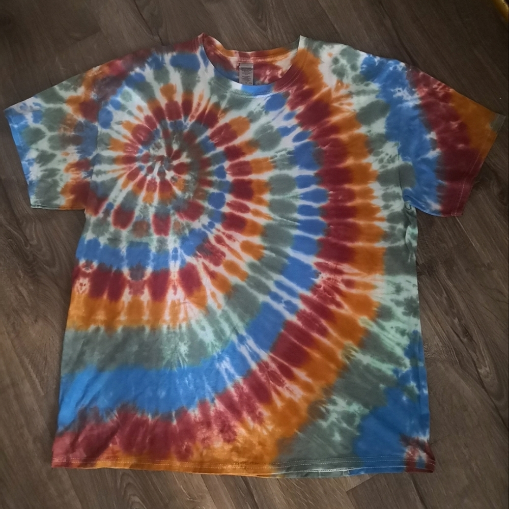 Tie Dye TShirt, Unisex Adult XL